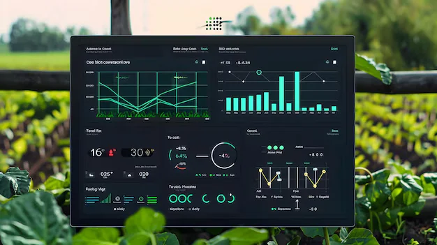 dashboard of ai farming