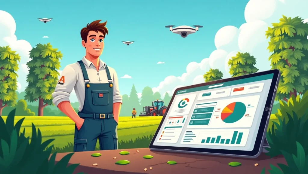 AI farming startup in USA
