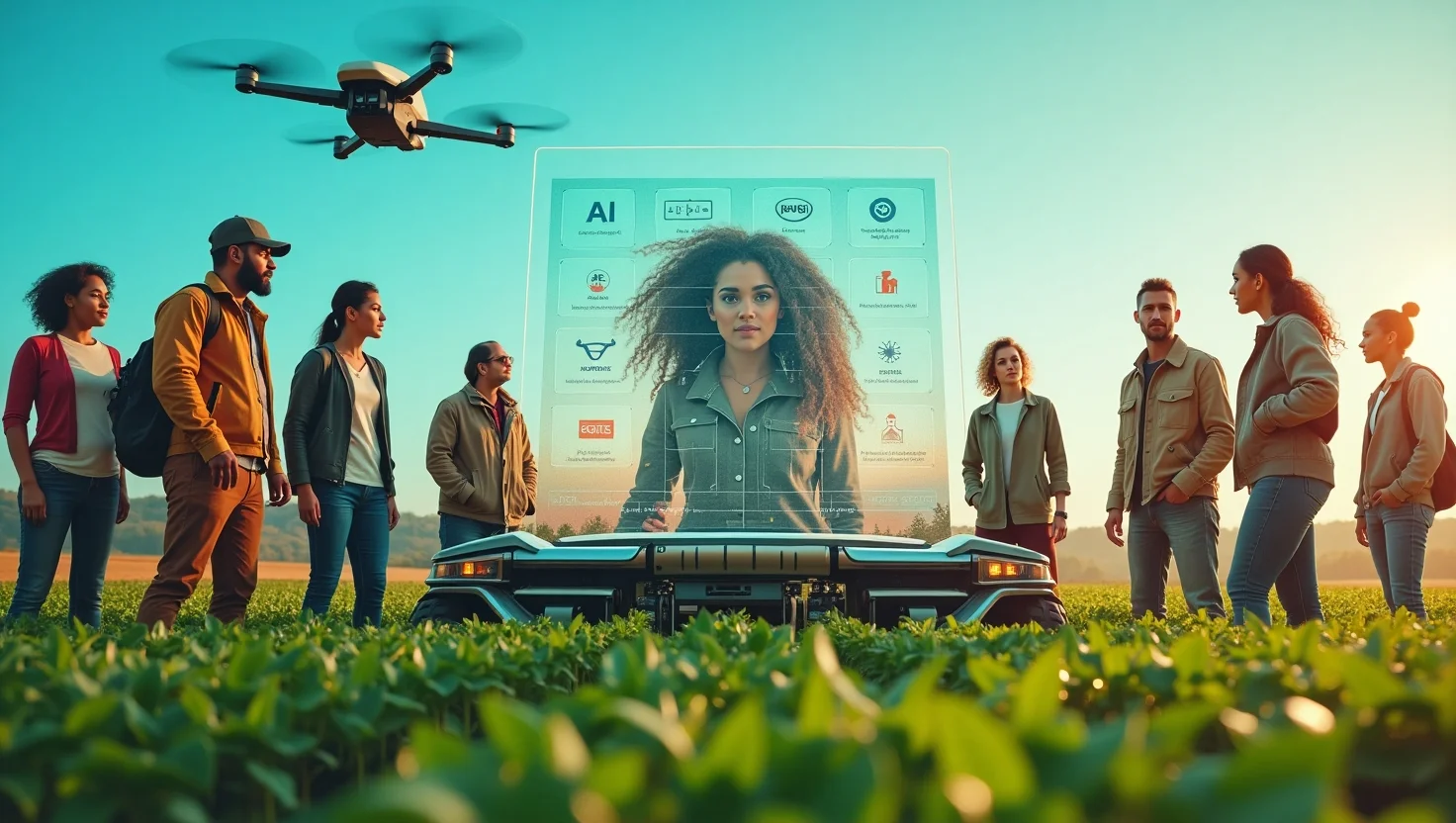 AI farming startup in USA