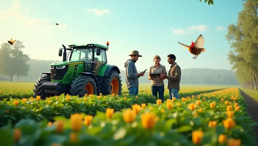 AI tools for eco-farms