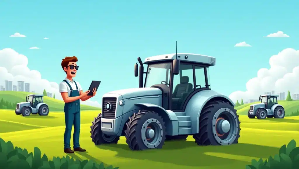 automated tractor