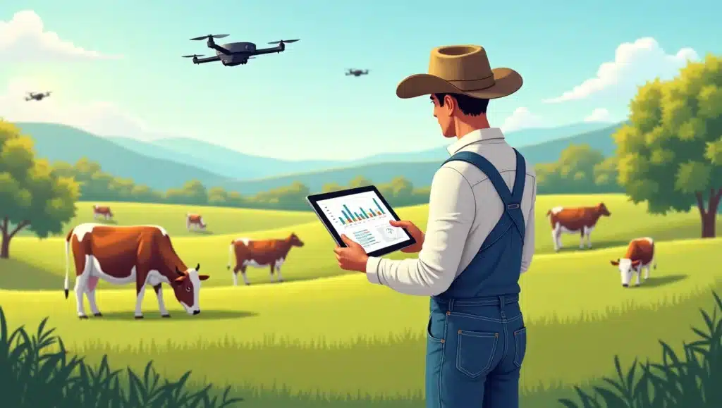 AI livestock health monitoring